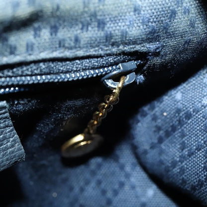Gucci Vintage Bamboo Backpack Suede, NAVY, SUEDE, Backpack