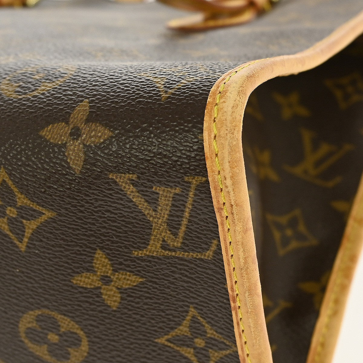 Louis Vuitton Popincourt Tote Monogram Canvas, BROWN, CANVAS, Tote bag