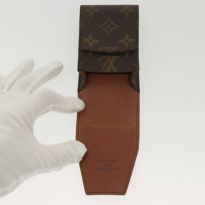 Louis Vuitton Etui Cigarette Case Monogram canvas, BROWN, CANVAS, Toiletry Case
