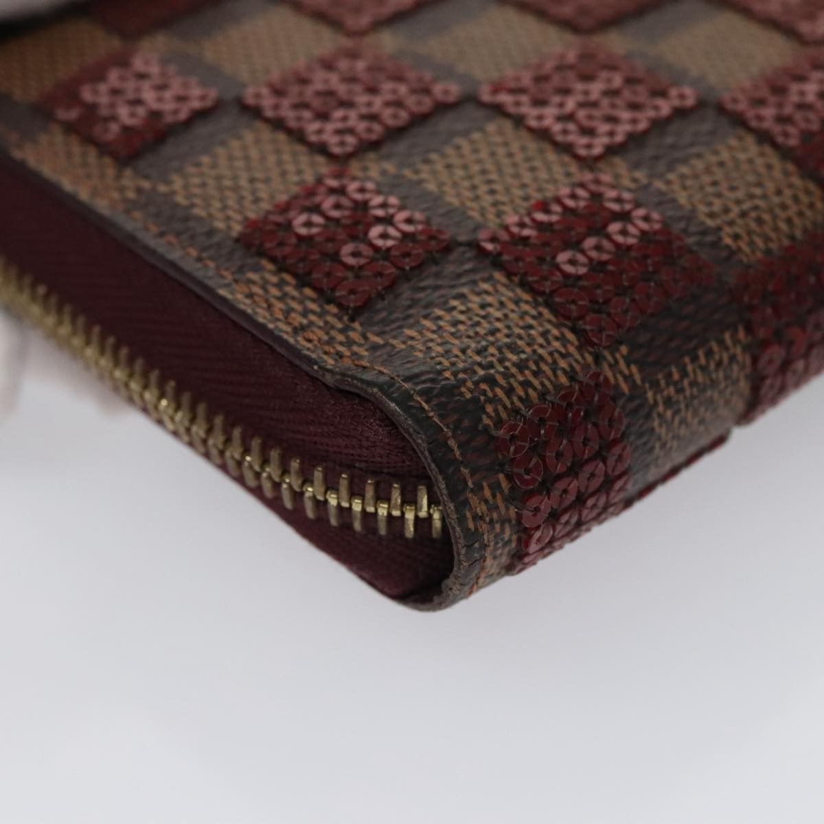Louis Vuitton Zippy Wallet NM Damier Piet, BROWN, CANVAS, Wallets