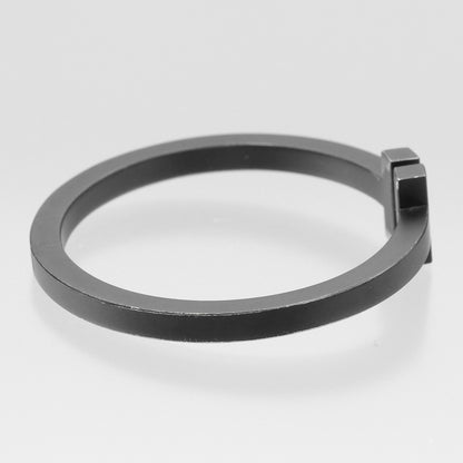 Tiffany & Co. T Square Bracelet Black Coated Steel, SILVER, STAINLESS_STEEL, Bracelet