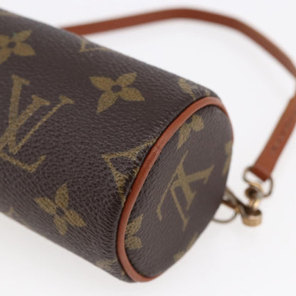 Louis Vuitton Papillon Pochette Monogram Canvas, BROWN, CANVAS, Handbag