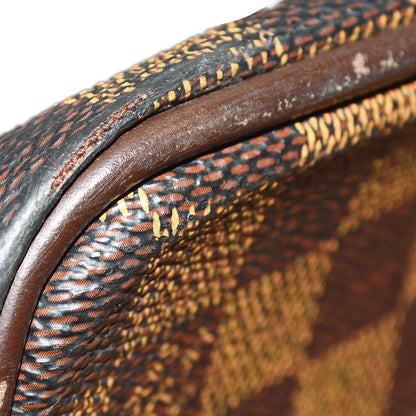 Louis Vuitton Greenwich Travel Bag Damier, BROWN, CANVAS, Tote bag