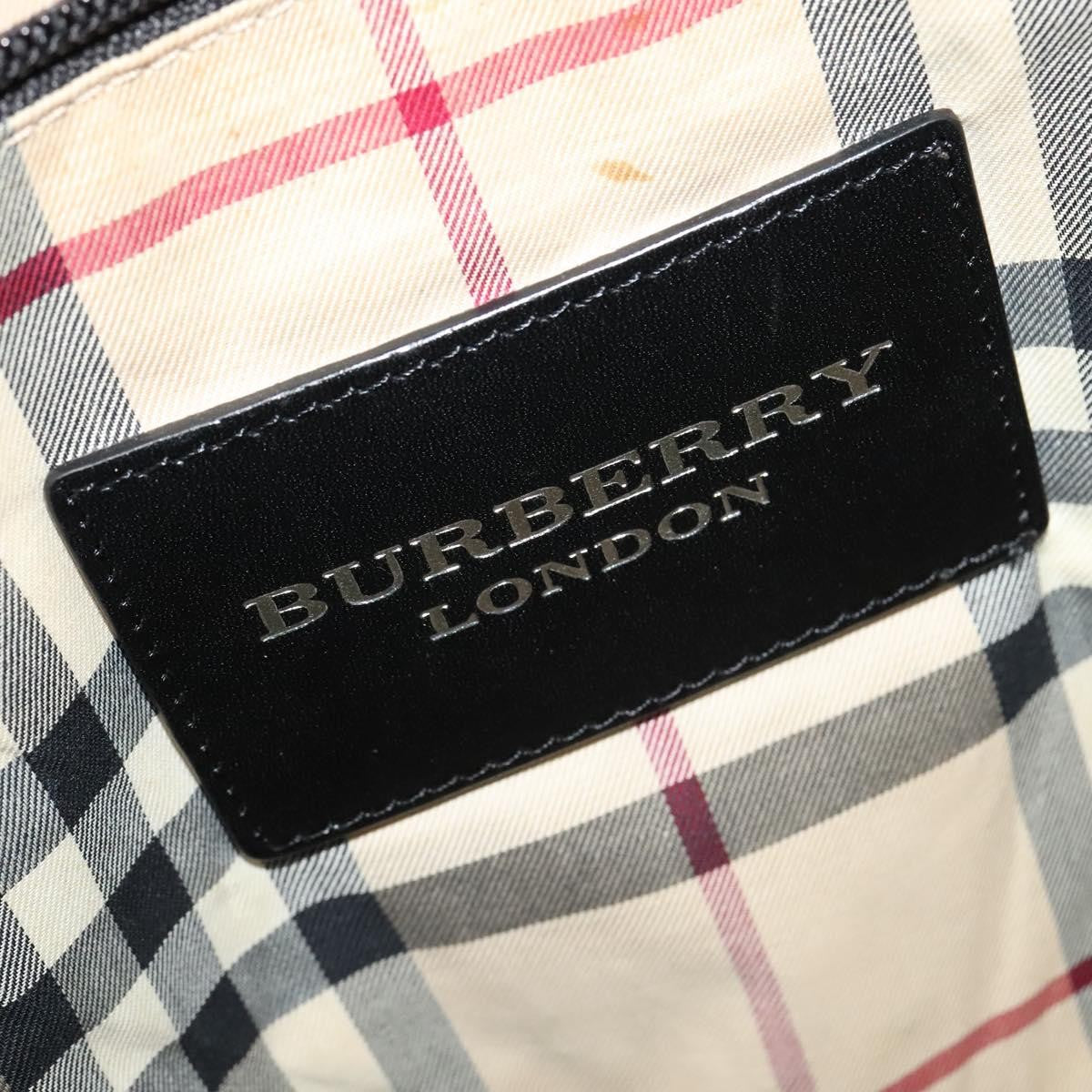Burberry Vintage tote bag Leather, BLUE, LEATHER, Tote bag