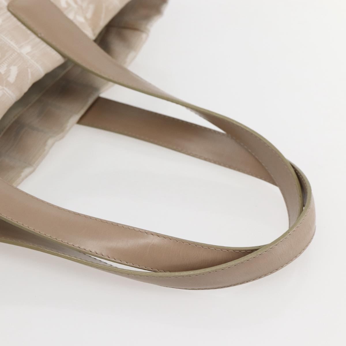 Chanel Travel Line Tote Nylon, BEIGE, NYLON, Tote bag