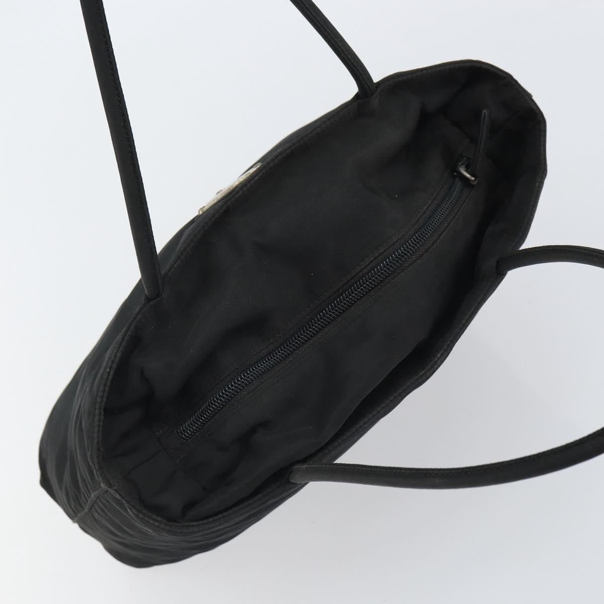 Prada Vintage Tote Nylon, BLACK, NYLON, Tote bag