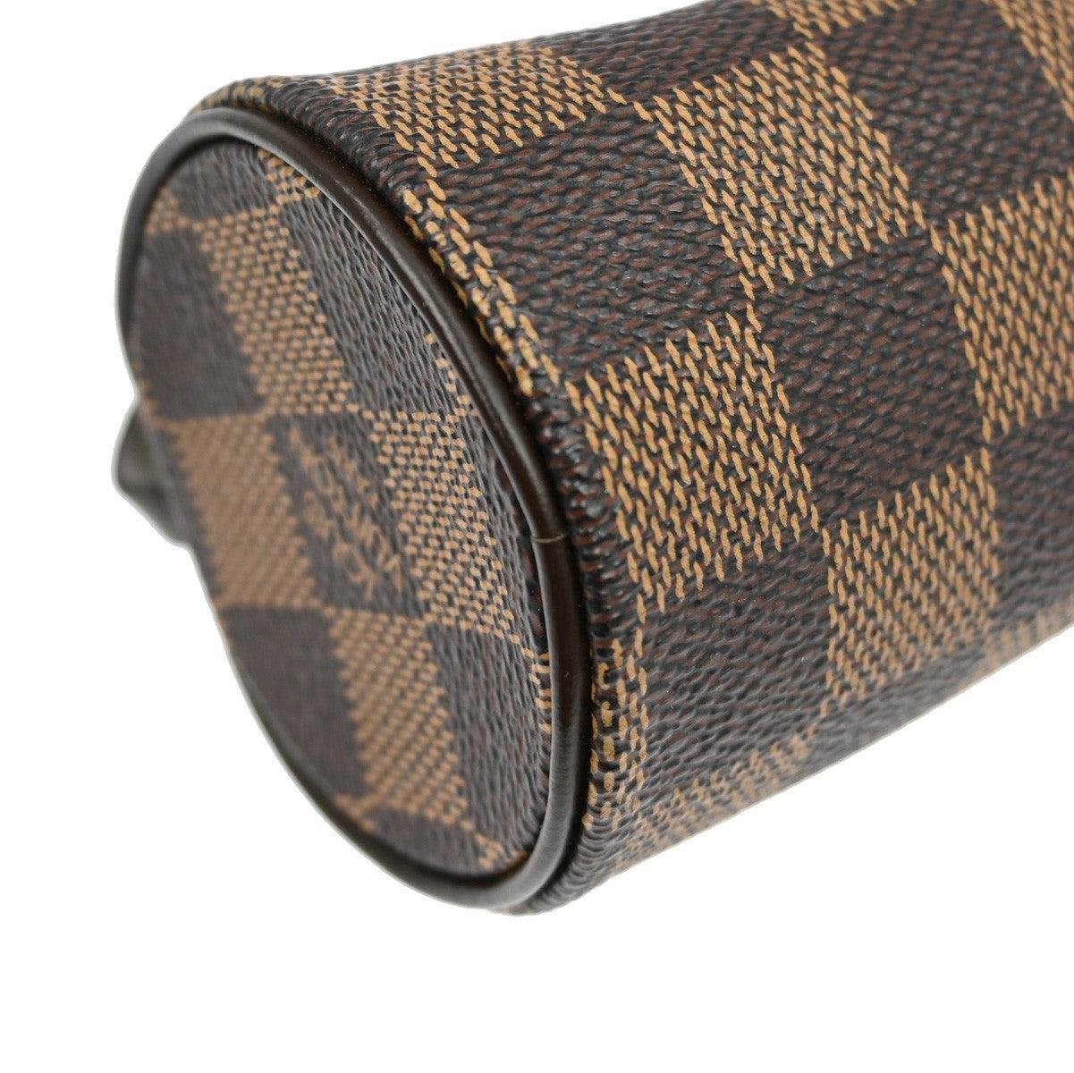 Louis Vuitton Papillon Pochette Damier, BROWN, CANVAS, Clutche & pouche