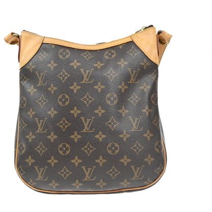 Louis Vuitton Odeon Handbag Monogram Canvas, BROWN, CANVAS, Shoulder bag