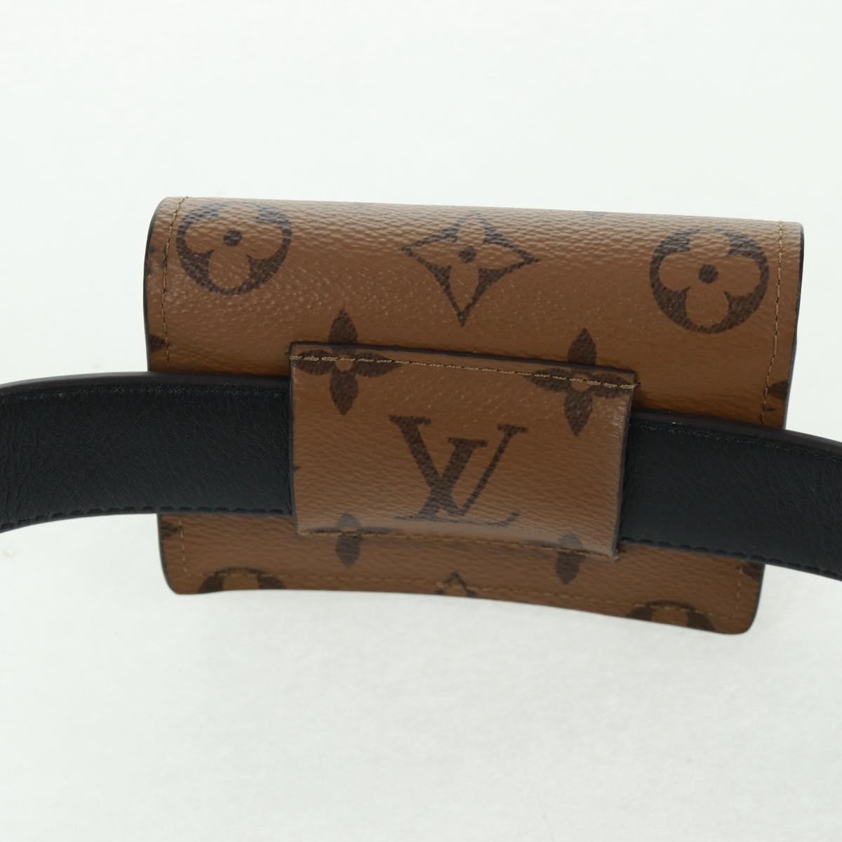 Louis Vuitton Daily Multi Pocket Belt Monogram Canvas, Brown, Canvas, Wallet