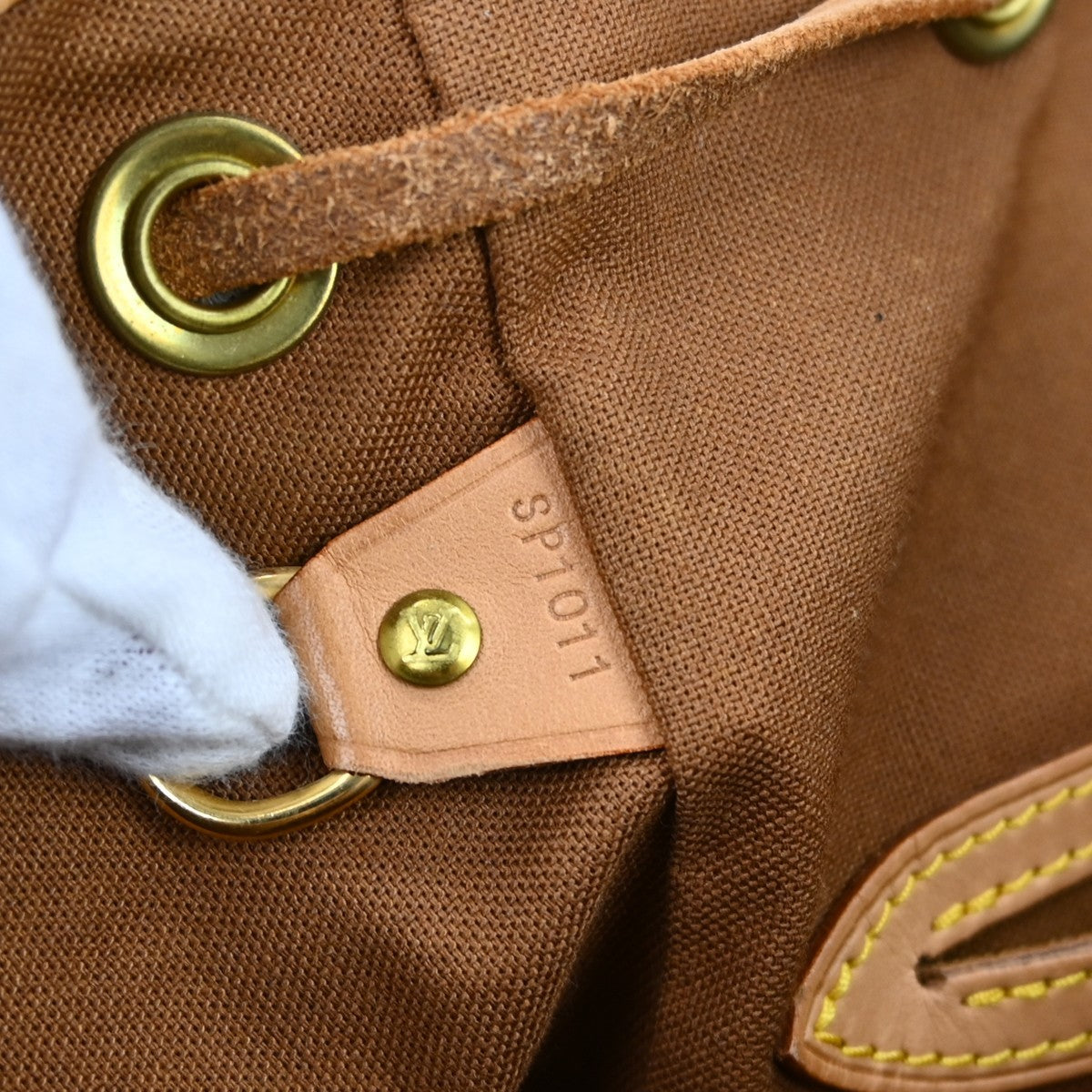 Louis Vuitton Vintage Montsouris Backpack Monogram Canvas, Brown, Canvas, Backpack