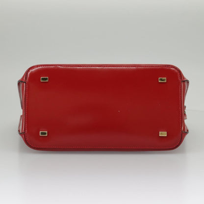 Celine Handbag Patent leather, RED, PATENT_LEATHER, Handbag