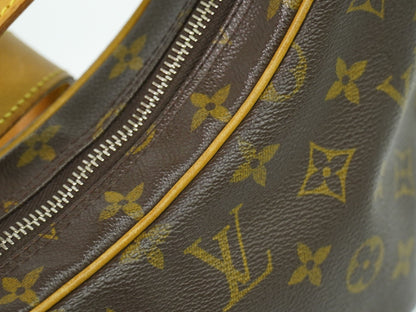 Louis Vuitton Croissant Handbag Monogram Canvas, BROWN, CANVAS, Shoulder bag