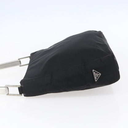 Prada Vintage Shoulder Bag Tessuto, BLACK, NYLON, Shoulder bag