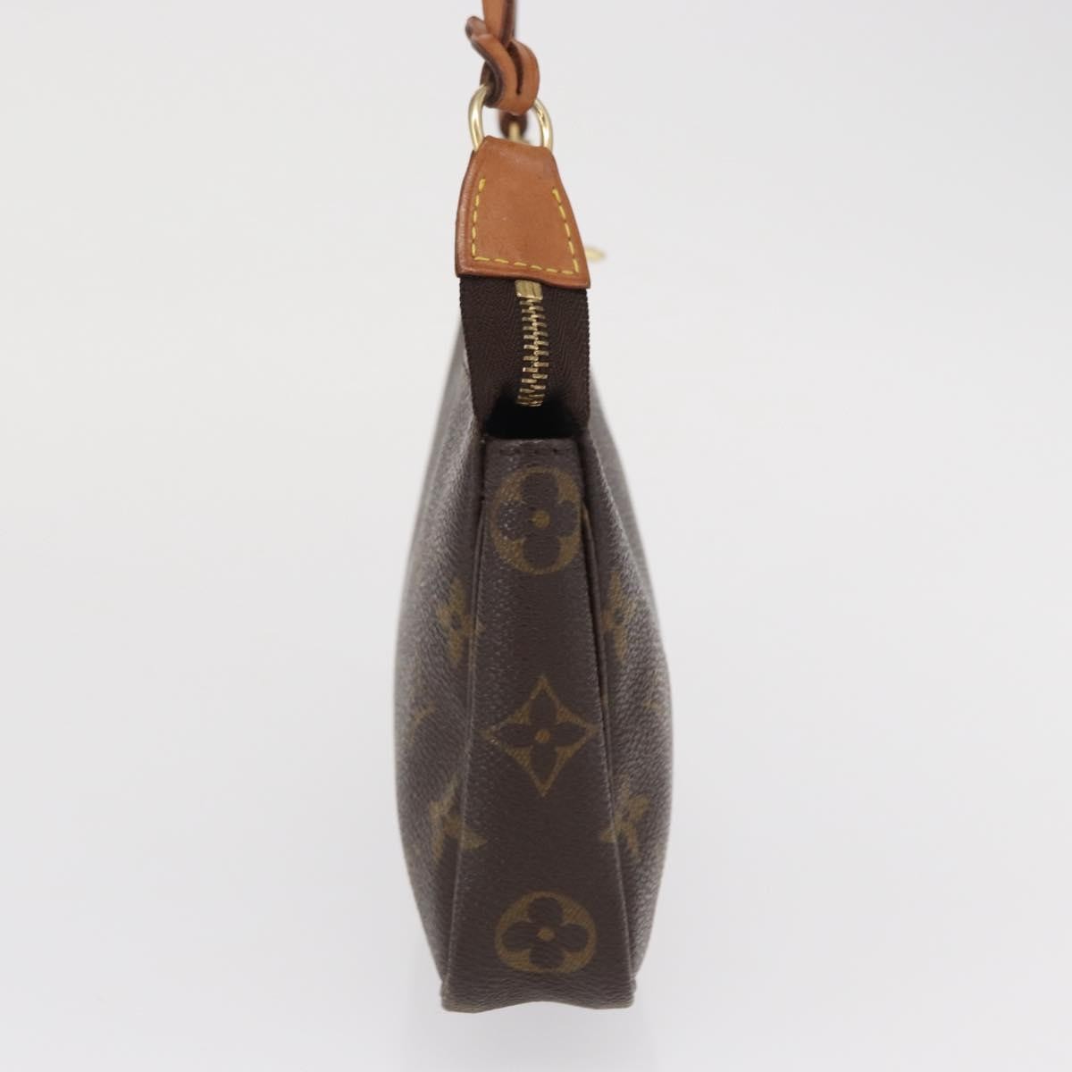 Louis Vuitton Pochette Accessoires NM Monogram Canvas, BROWN, CANVAS, Clutche & pouche