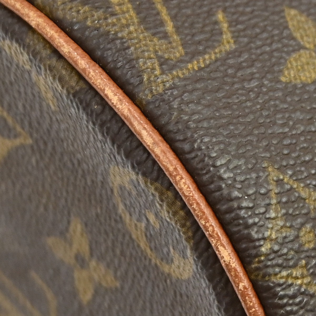 Louis Vuitton Papillon Handbag Monogram Canvas, Brown, Canvas, Handbag