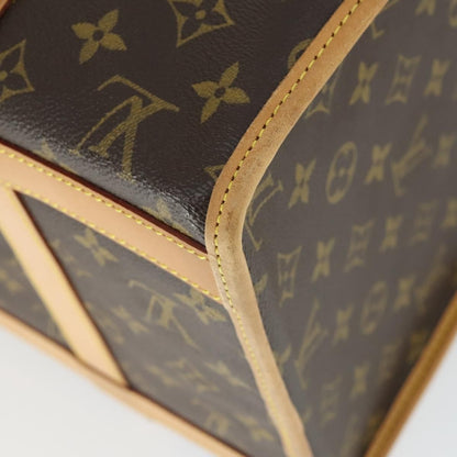 Louis Vuitton Dog Carrier Bag Monogram Canvas, Brown, Canvas, Travel Bag