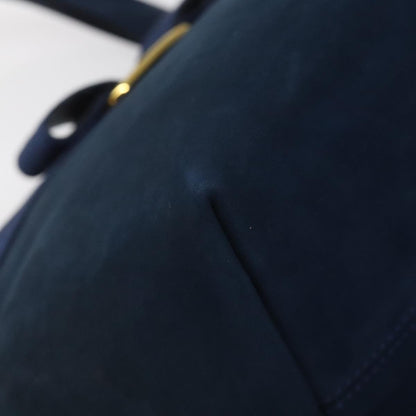 Salvatore Ferragamo Vala Handbag Suede, BLUE, SUEDE, Handbag