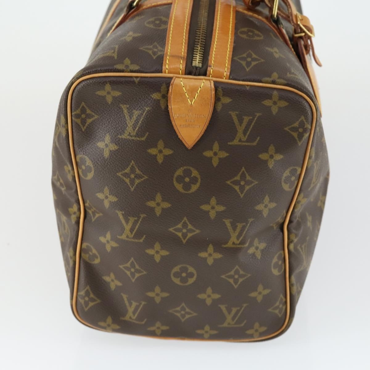 Louis Vuitton Sac Souple Handbag Monogram Canvas, BROWN, CANVAS, Travel bag