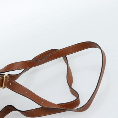 Gucci Vintage Bamboo Backpack Leather, Brown, Leather, Backpack