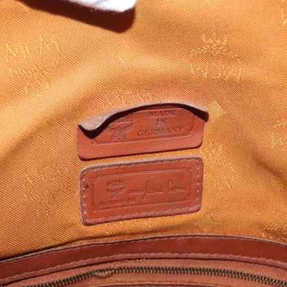 MCM Visetos Shoulder bag Canvas, BROWN, CANVAS, Shoulder bag