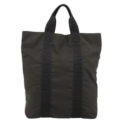 Hermes Fourre-tout Herline Fourre-tout Herline, Gray, Canvas, Tote Bag