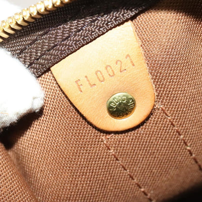 Louis Vuitton Keepall Bag Monogram Canvas, BROWN, CANVAS, Travel bag