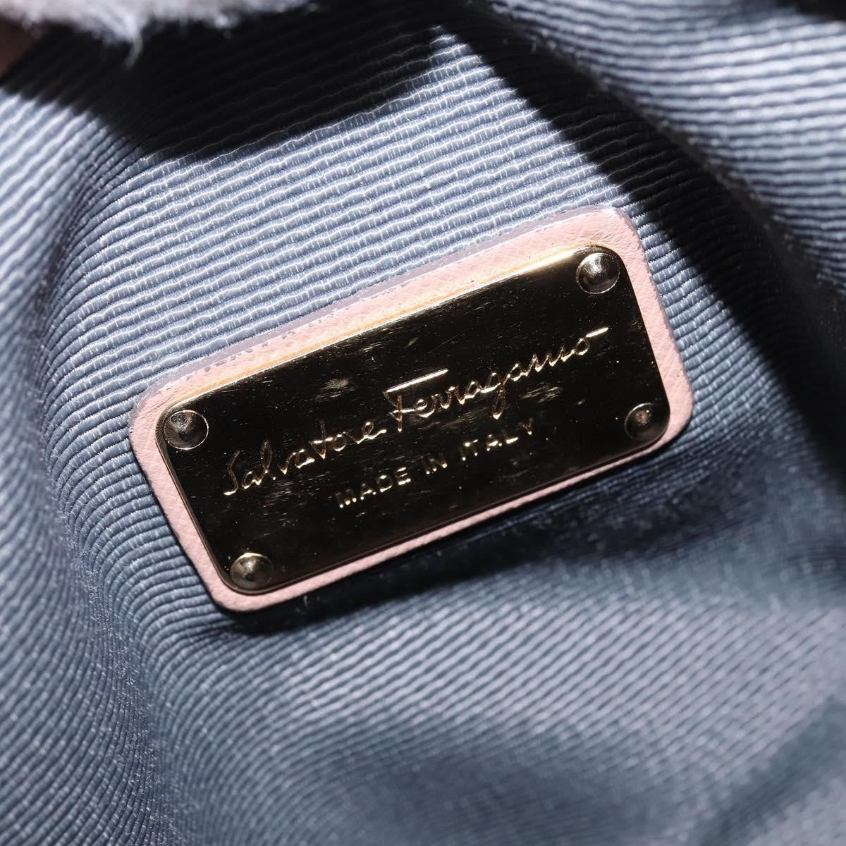 Salvatore Ferragamo Batik Tote Nylon, PINK, NYLON, Tote bag