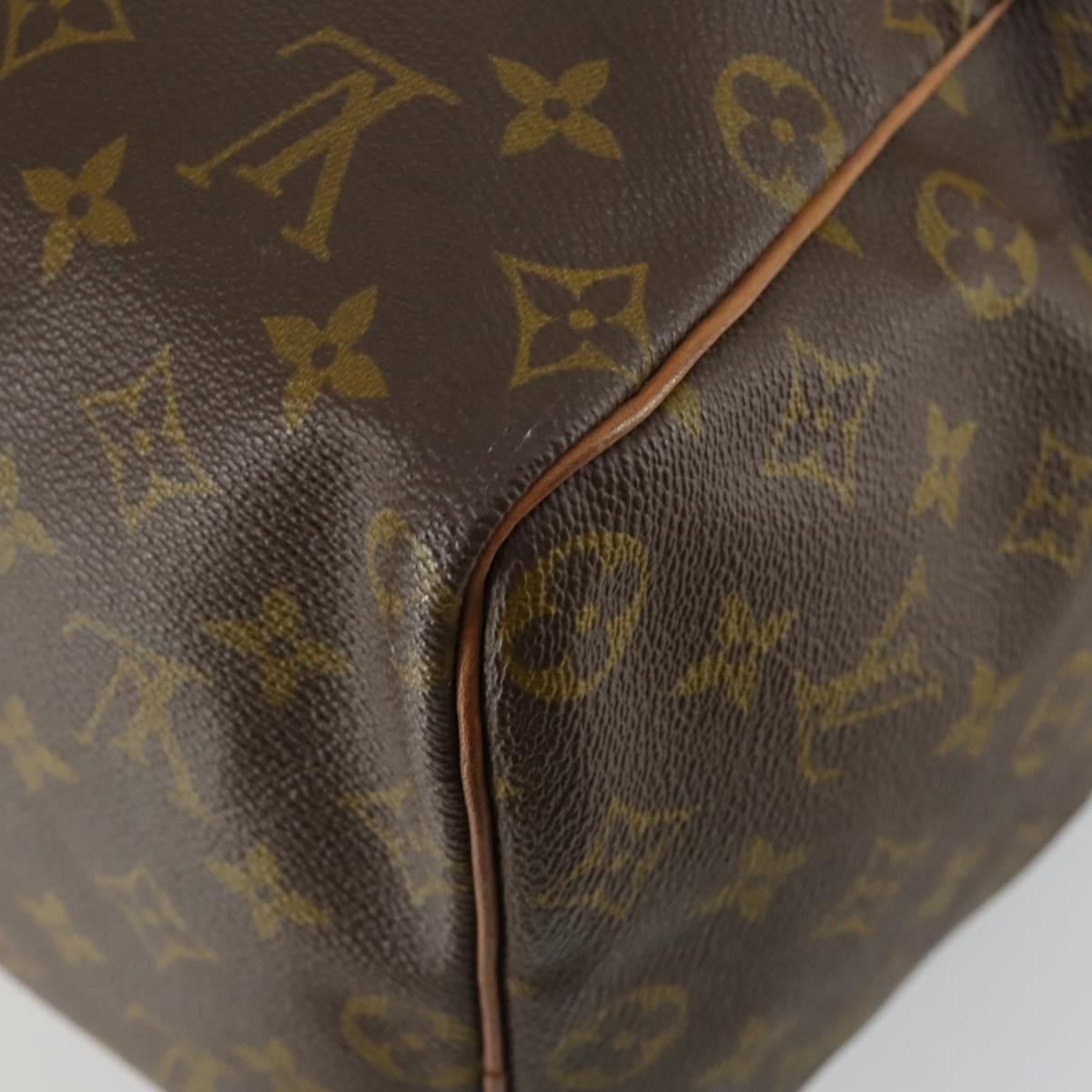 Louis Vuitton Speedy Handbag Monogram Canvas, BROWN, CANVAS, Handbag