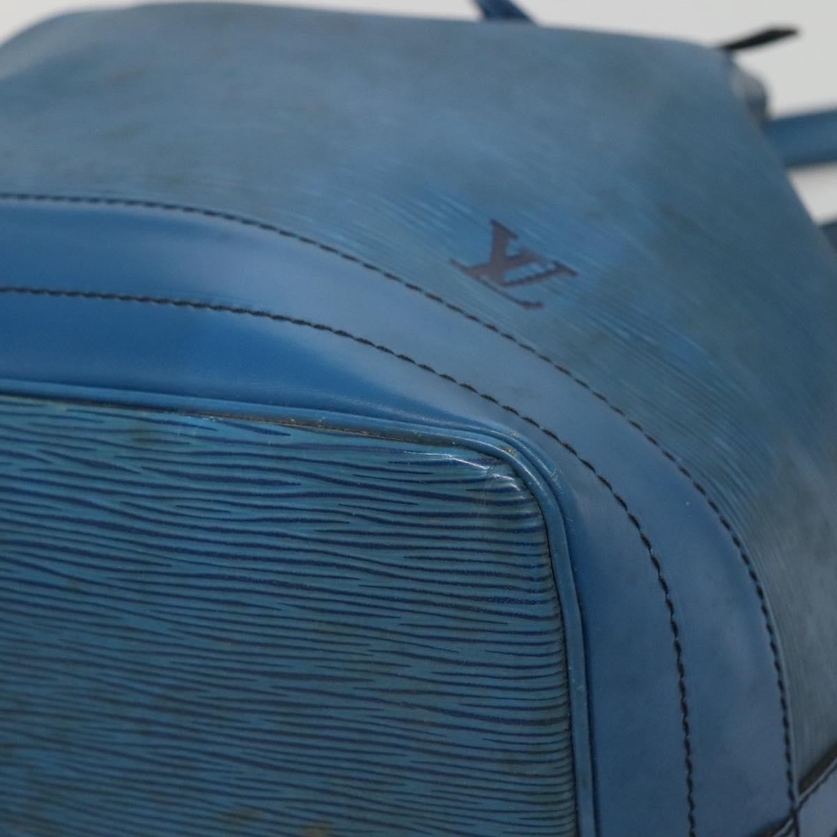 Louis Vuitton Noe Handbag Epi leather, BLUE, LEATHER, Handbag