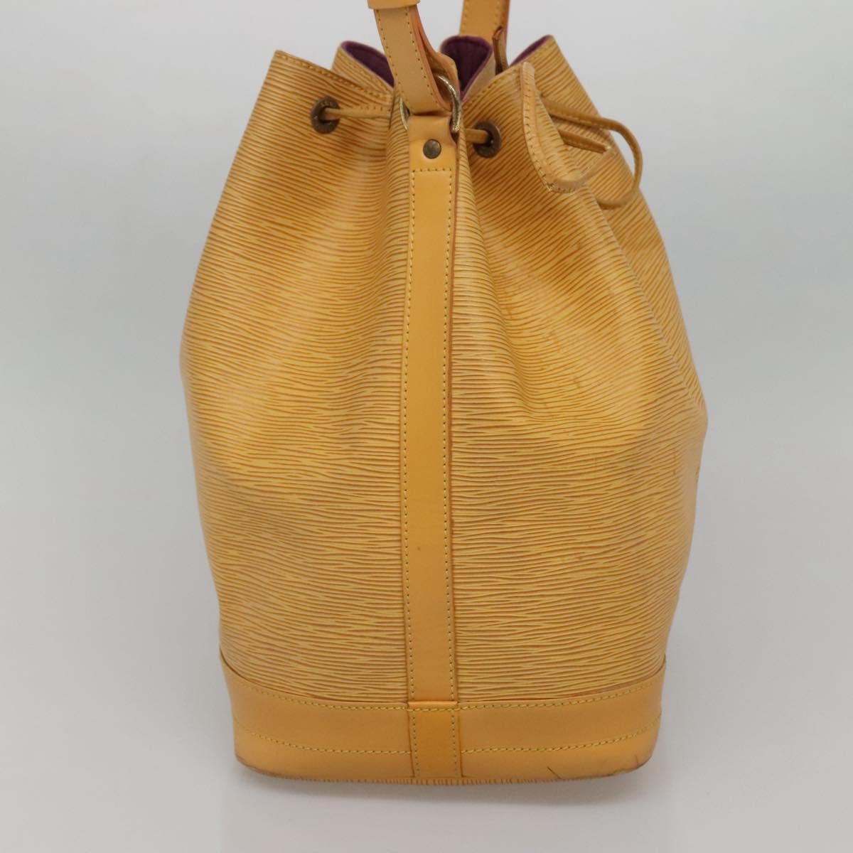 Louis Vuitton Noe Handbag Epi Leather, YELLOW, LEATHER, Handbag