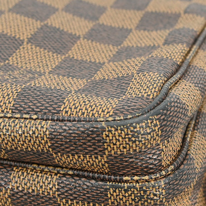 Louis Vuitton Naviglio Handbag Damier, BROWN, CANVAS, Shoulder bag