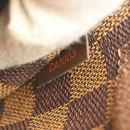 Louis Vuitton Geronimos Waist Bag Damier, BROWN, CANVAS, Clutche & pouche