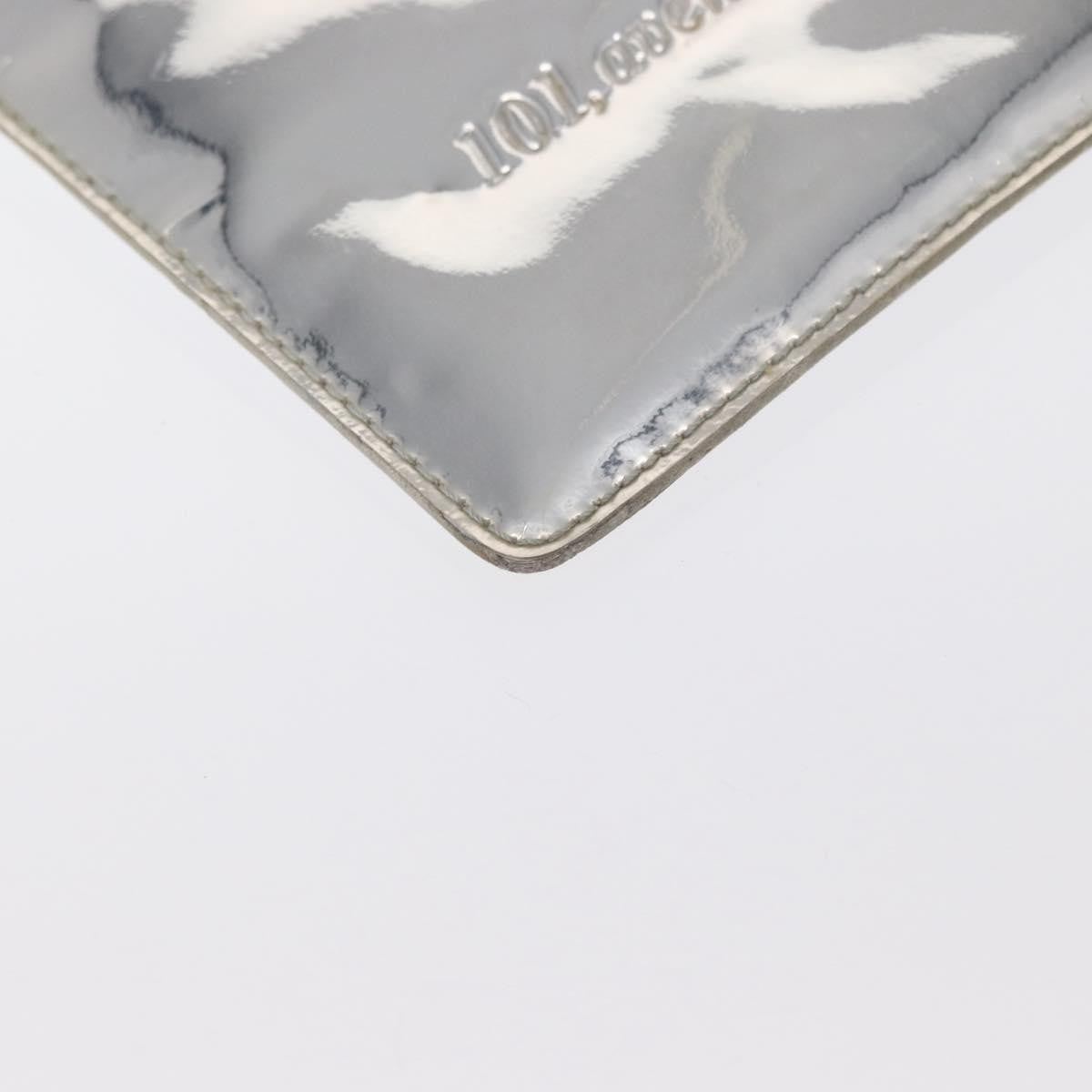 Louis Vuitton Pochette Clutch Monogram Miroir PVC, SILVER, PVC, Clutche & pouche