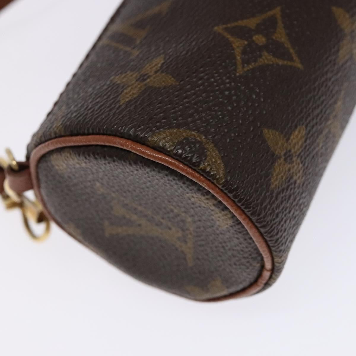 Louis Vuitton Papillon Pochette Monogram Canvas, BROWN, CANVAS, Handbag