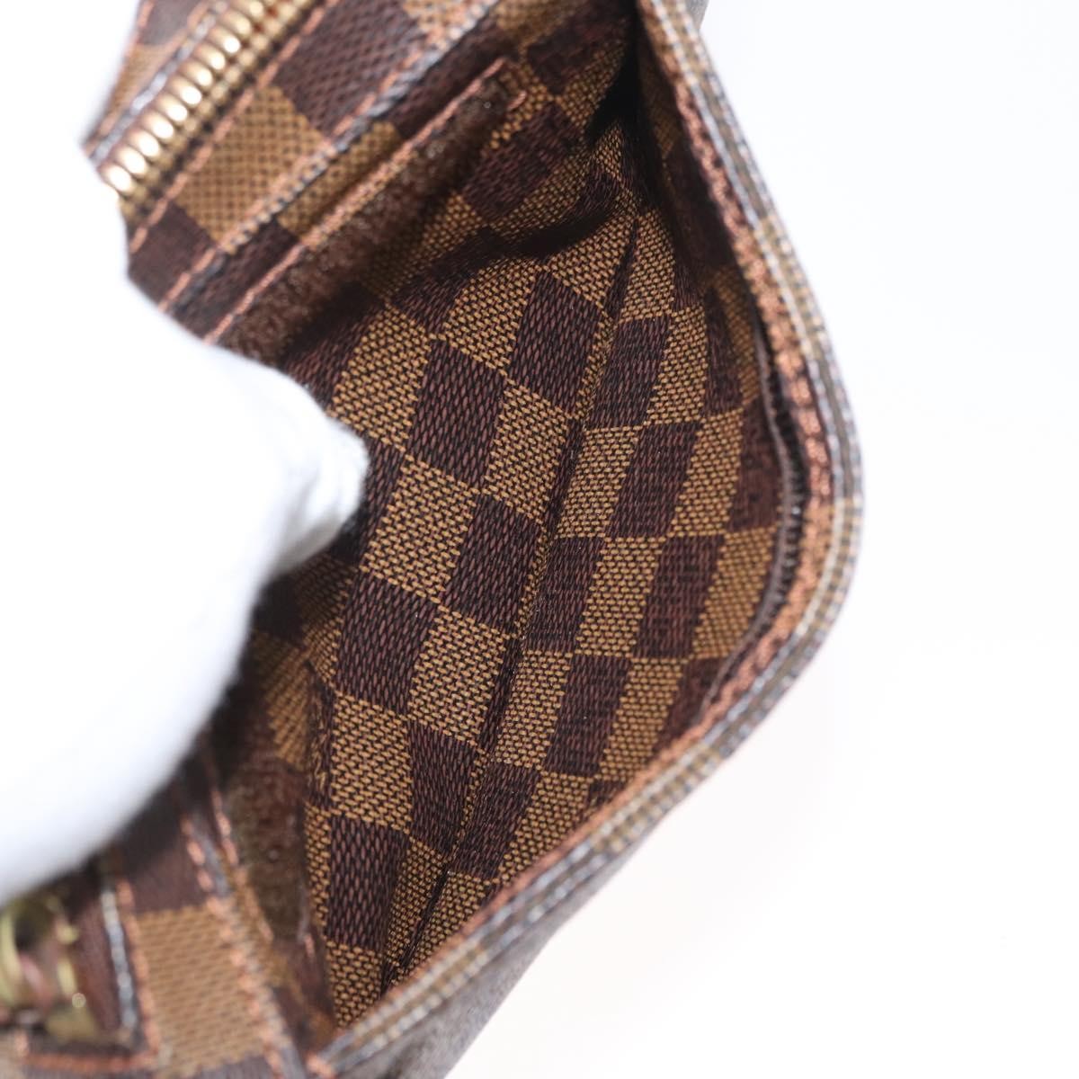 Louis Vuitton Geronimos Waist Bag Damier, BROWN, CANVAS, Shoulder bag