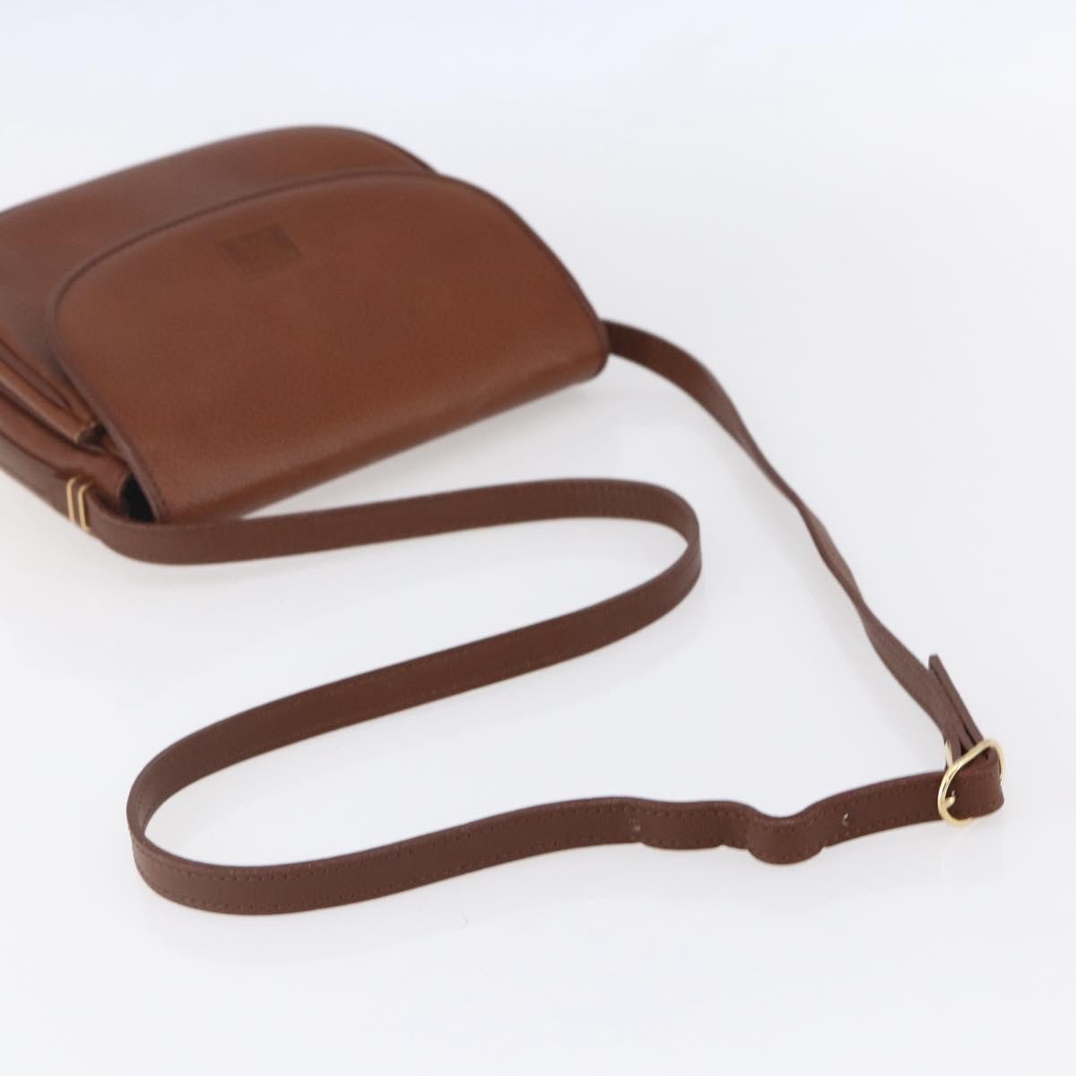 Burberry Vintage Shoulder Bag Leather, BROWN, LEATHER, Shoulder bag
