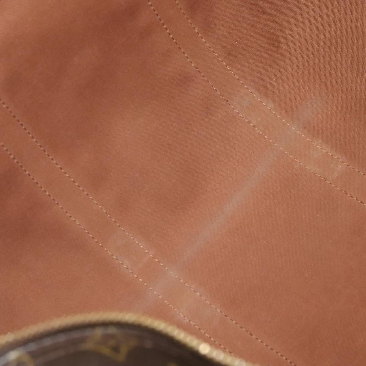 Louis Vuitton Keepall Bag Monogram Canvas, BROWN, CANVAS, Travel bag