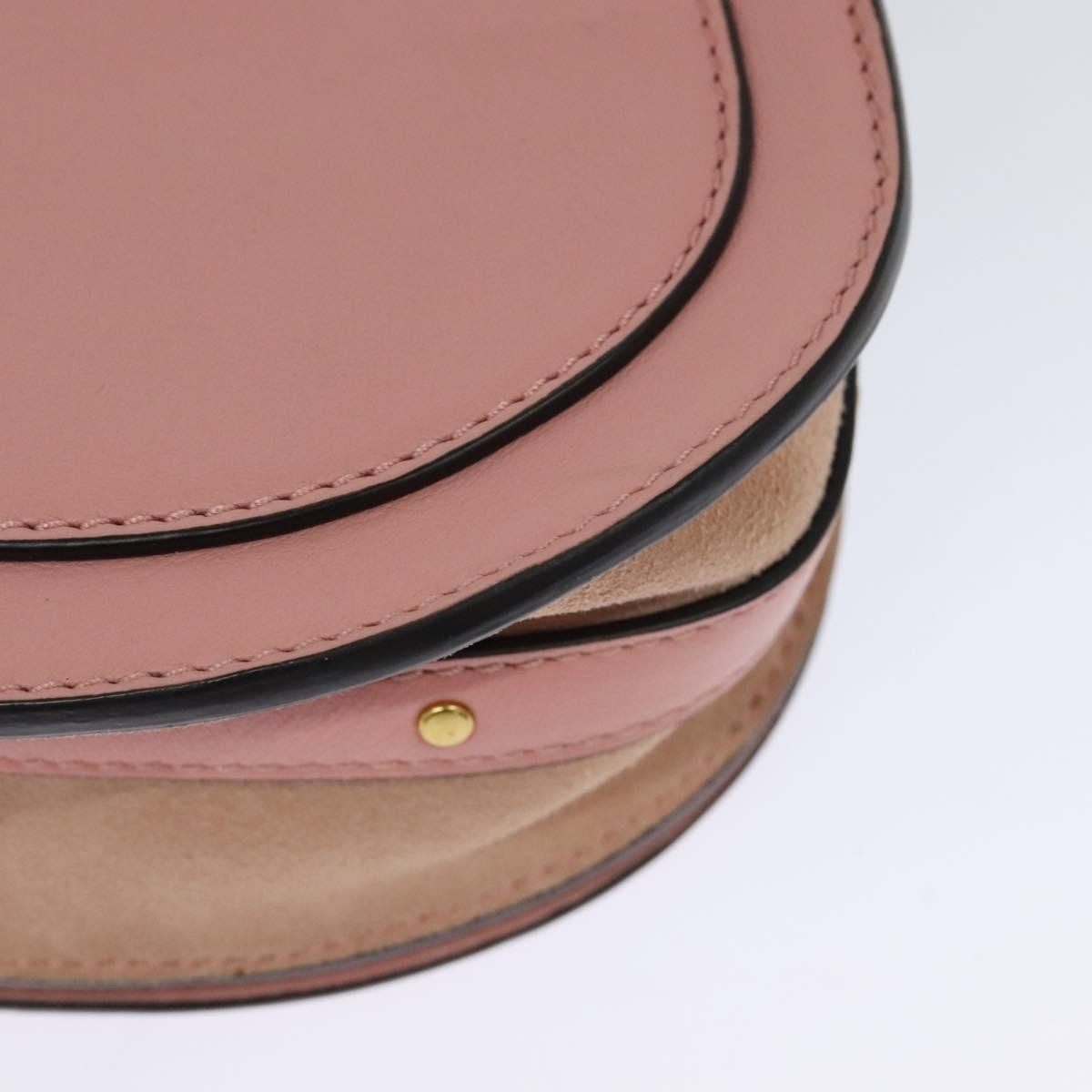 Chloe Nile Crossbody Bag Leather, Pink, Leather, Handbag