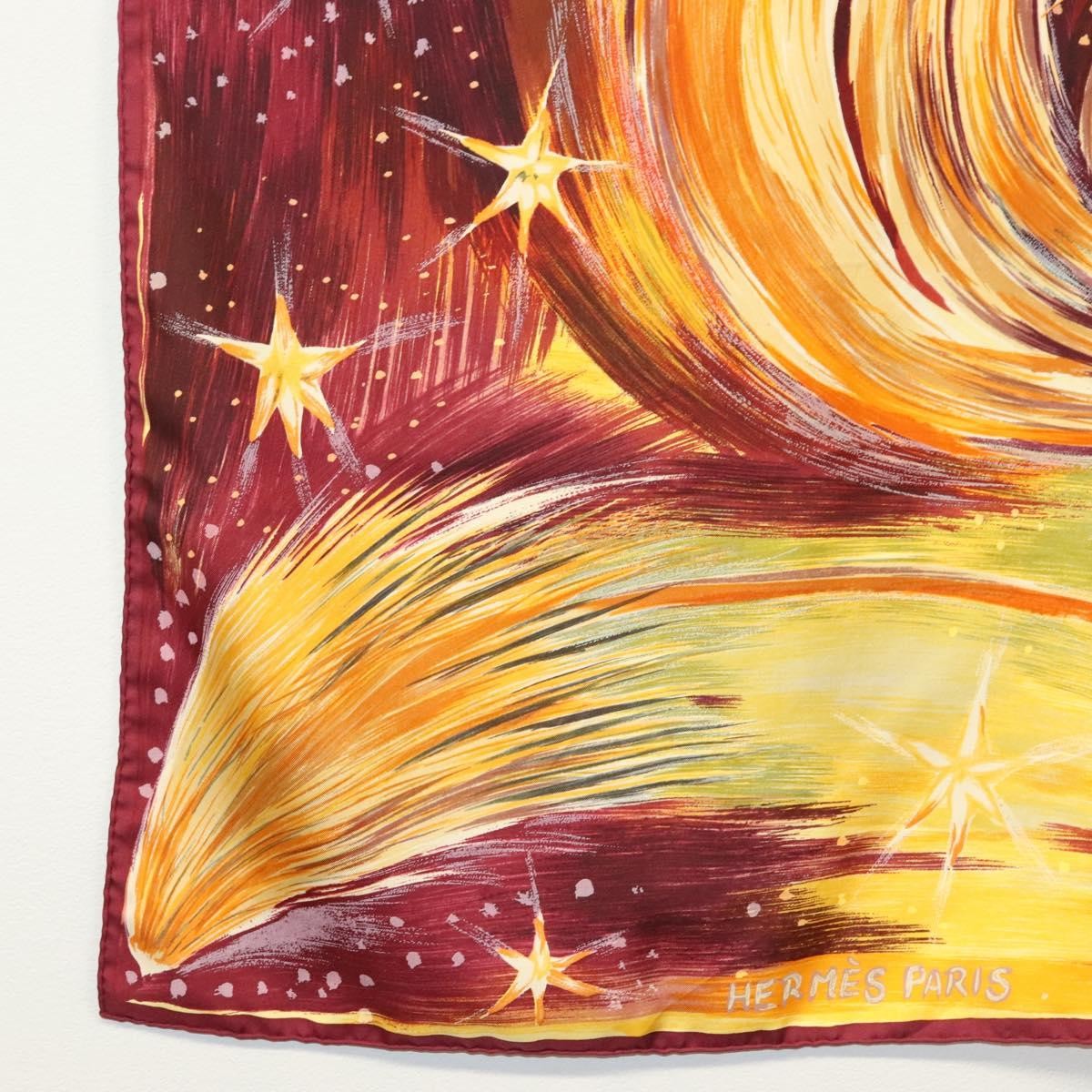 Hermes Carré 90 Silk multicolor, YELLOW, SILK, Scarve & shawl