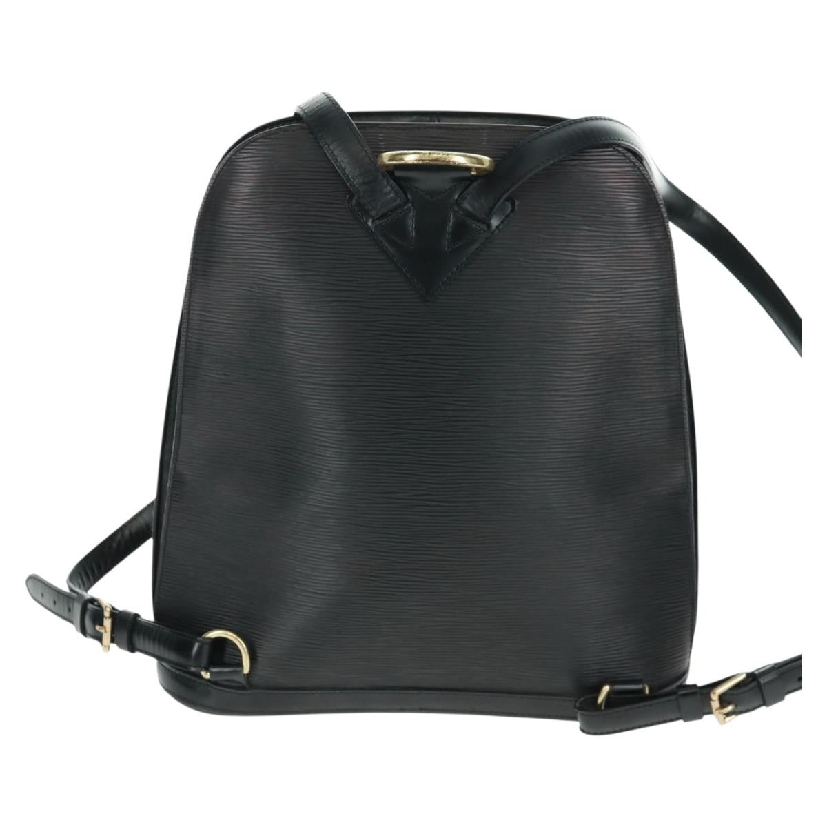 Louis Vuitton Gobelins Backpack Epi Leather, BLACK, LEATHER, Backpack