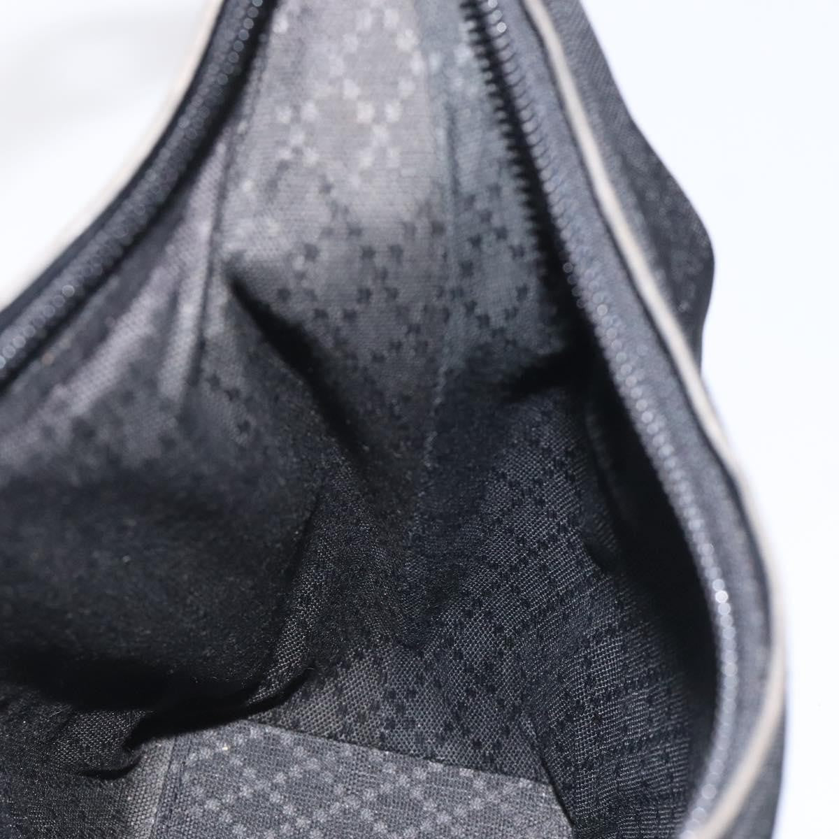 Gucci Zip Hobo Nylon, BLACK, NYLON, Shoulder bag