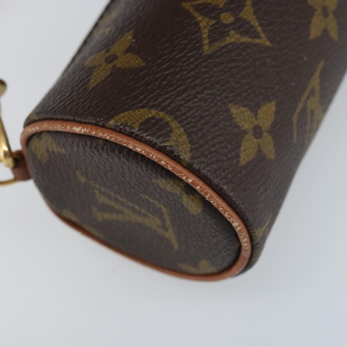 Louis Vuitton Papillon Pochette Monogram Canvas, BROWN, CANVAS, Clutche & pouche