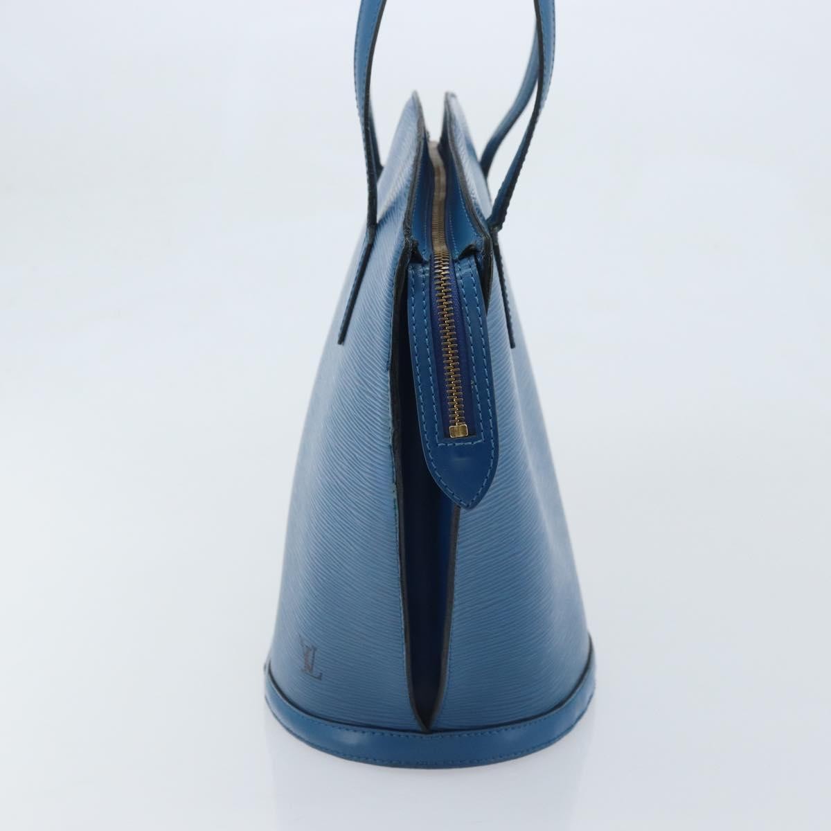 Louis Vuitton Saint Jacques Handbag Epi Leather, Blue, Leather, Shoulder Bag