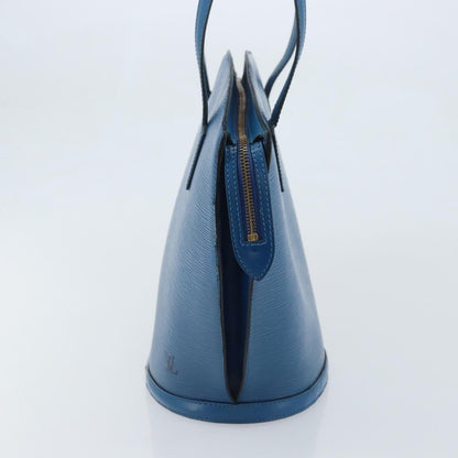 Louis Vuitton Saint Jacques Handbag Epi Leather, Blue, Leather, Shoulder Bag