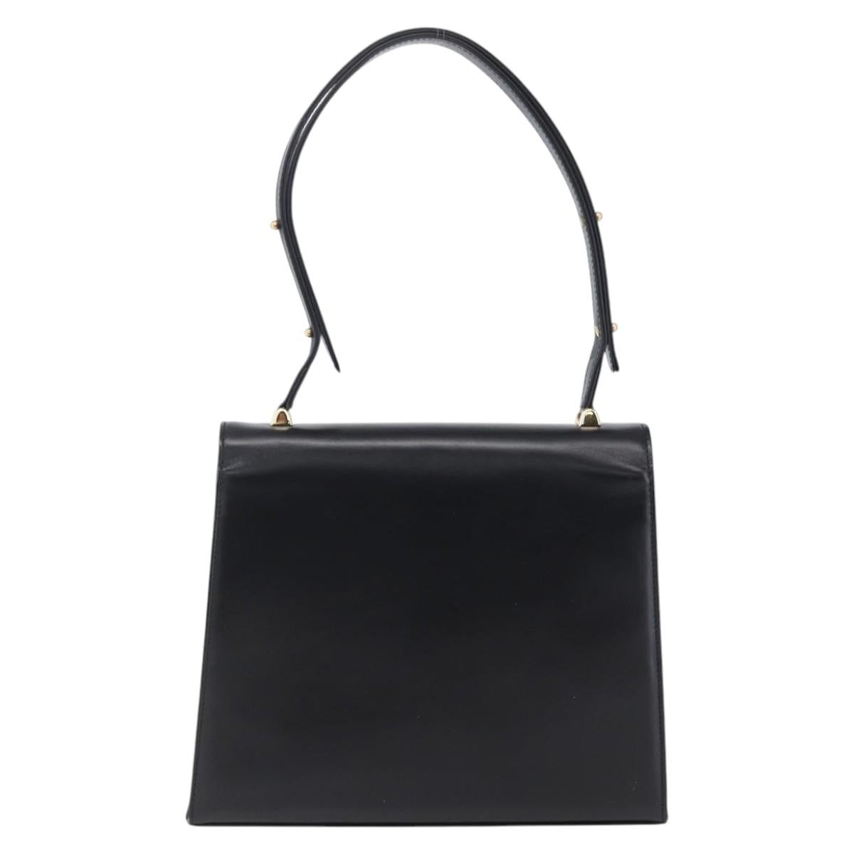Louis Vuitton Opera Line Spartan Bag Leather, BLACK, LEATHER, Handbag