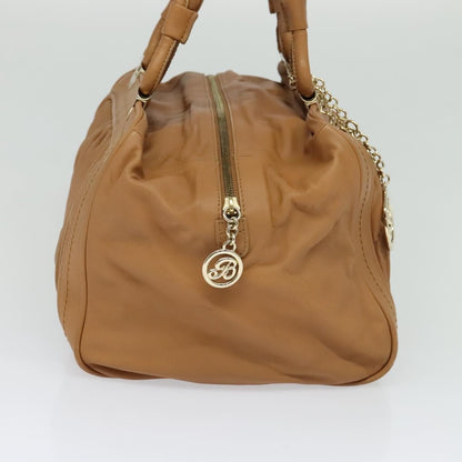 Bally Handbag Leather, BROWN, LEATHER, Handbag