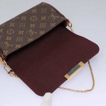 Louis Vuitton Favorite Handbag Monogram Canvas, BROWN, CANVAS, Shoulder bag