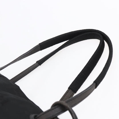 Prada Vintage Tote Nylon, BLACK, NYLON, Tote bag