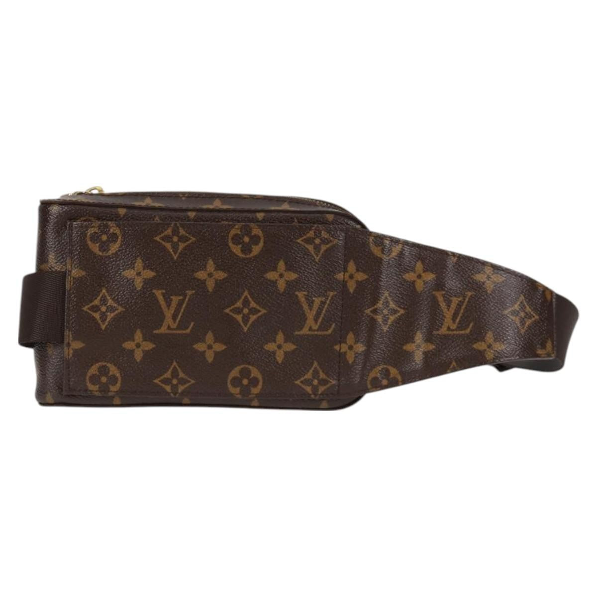 Louis Vuitton Geronimos Waist Bag Monogram Canvas, BROWN, CANVAS, Shoulder bag
