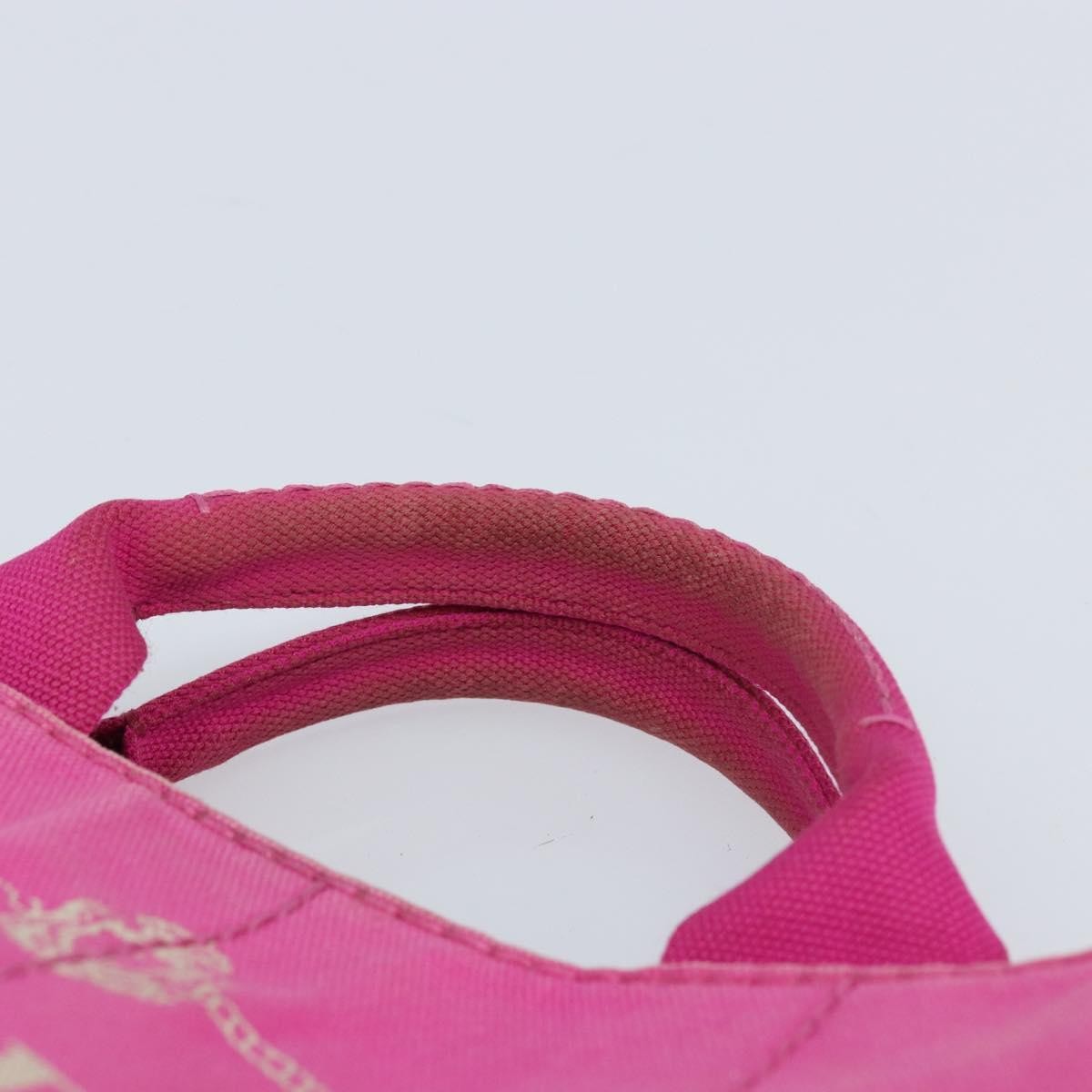 Prada Canapa Tote Canvas, Pink, Canvas, Tote Bag